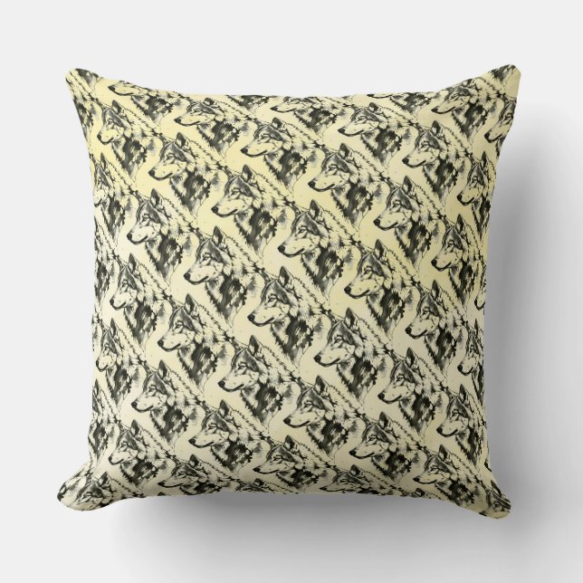 Coussin Loup (Recto)