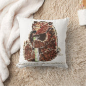 Coussin L'ours envisage l'hibernation (Couverture)