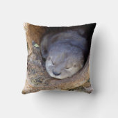 Coussin Loutre de bébé (Verso)