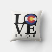 Coussin LOVE Avon CO (Verso)