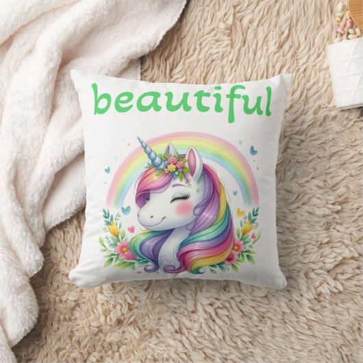 Coussin Love beautiful  (Couverture)