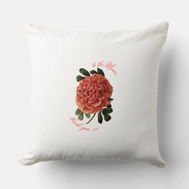 Coussin Love Blooms for Mom (Recto)