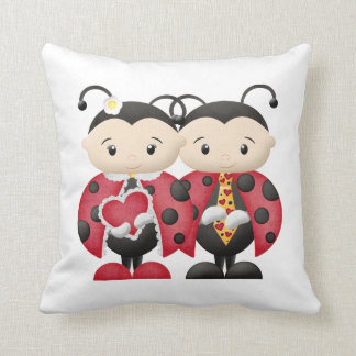 Coussin Love Bug Couple 1 - Pillow