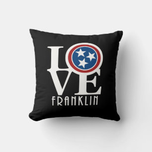 Coussin LOVE Franklin Tennessee