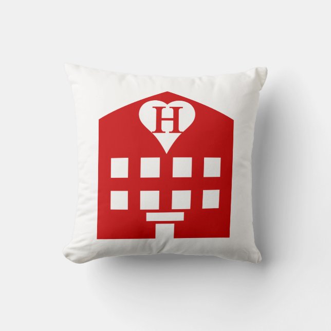 Coussin Love Hotel Japanese Emoji (Recto)