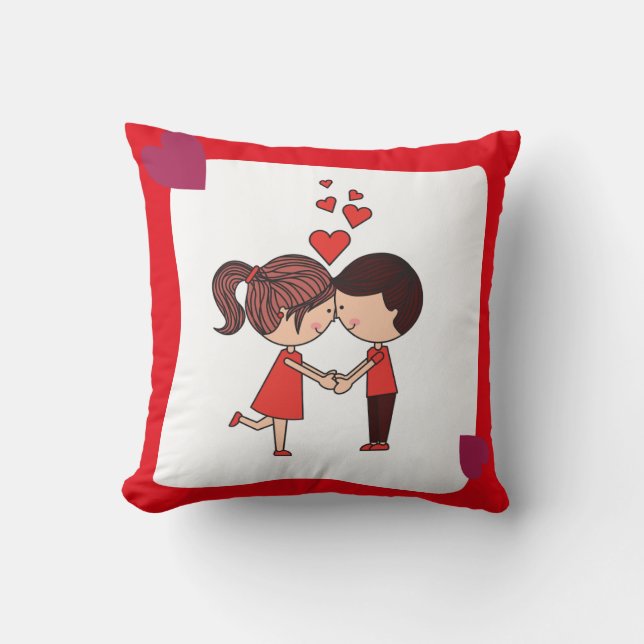 Coussin Love in Every Hug (Recto)
