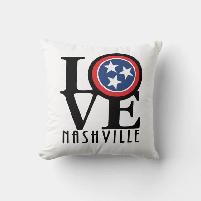 Coussin LOVE Nashville (Recto)