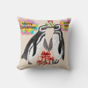 Coussin Love Penguin