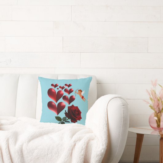 Coussin Love & Romance - Saint Valentin (Canapé)