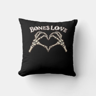 Coussin Love Skeleton Hand Classic