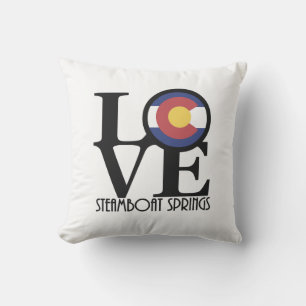 Coussin LOVE Steamboat Springs Colorado