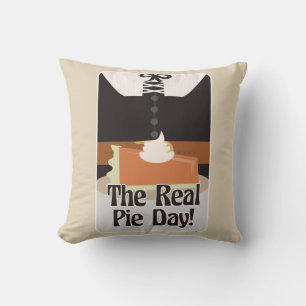 Coussin Love The Real Pie Day Thanksgiving Dessin