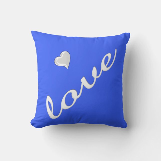 Coussin Love Throw Pillow V (Recto)