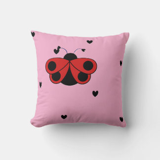 Coussin lovlee bug bicolore
