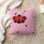 Coussin lovlee bug two-tone (Couverture)