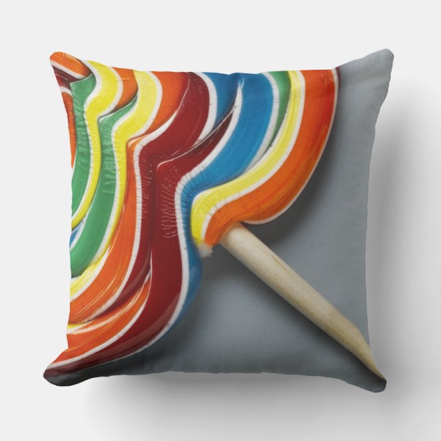 Coussin Lucette multicolore (Recto)