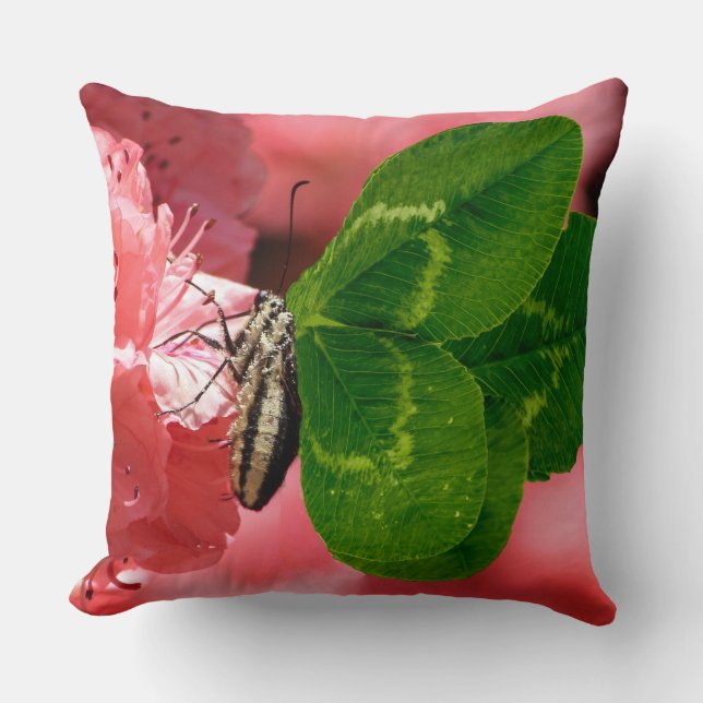 Coussin Lucky Butterfly (Recto)