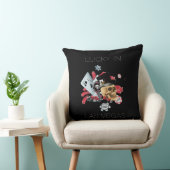 Coussin Lucky Las Vegas casino de jeu (Chaise)