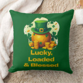 Coussin Lucky Loaded Blessed St Patrick’s Day - almofada (Couverture)