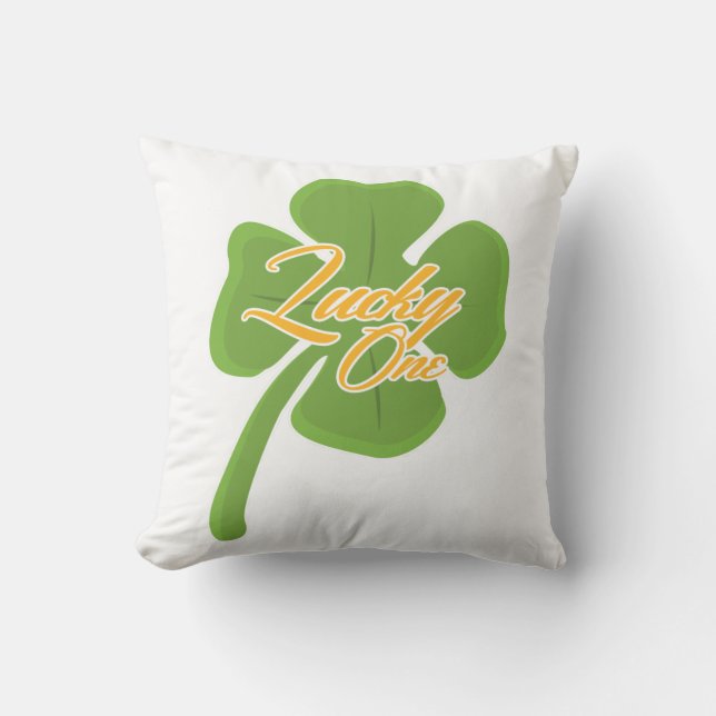 Coussin Lucky One (Recto)