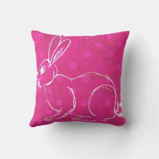 Coussin Lucky Rabbit (Verso)