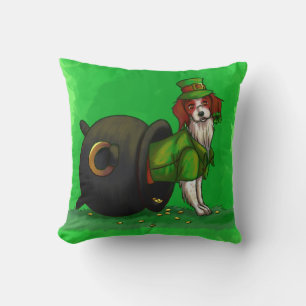 Coussin Lucky St. Patrick's Day Dog