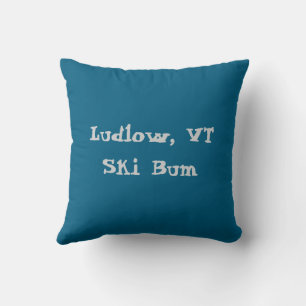 Coussin Ludlow, VT Ski Bum (Green Mountain Vermont Skiing)
