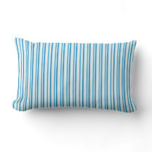 Coussin Lumbar à pinces bleues
