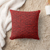 Coussin Lumbar et carreaux rouge-foncé de motif de brique (Couverture)