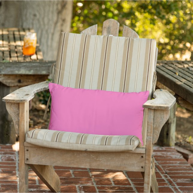 Coussin Lumbar extérieur rose chaud (Chaise)
