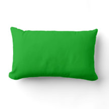 Coussin Lumbar vert 13 pouces x 21 pouces