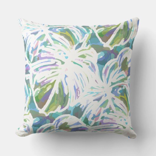 Coussin Lumière de la jungle (Recto)