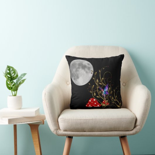 Coussin Lumière de lune de champignon (Chaise)