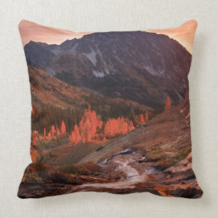 Coussin Lumière d'octobre sur le bassin de phare