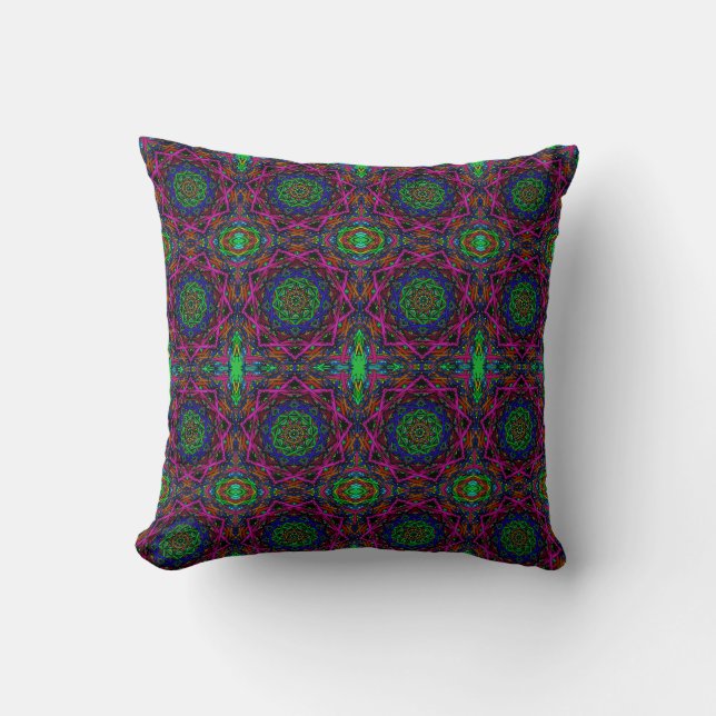 Coussin lumière noire (Recto)