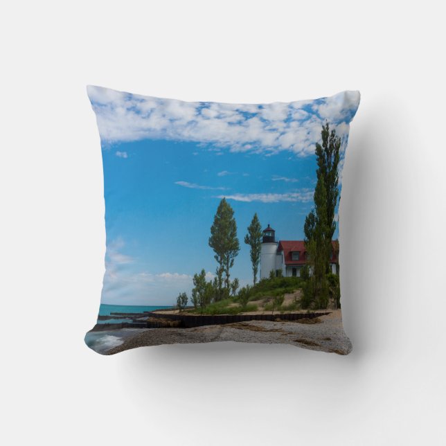 Coussin Lumière Point Betsie (Recto)