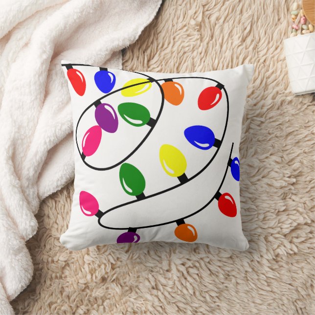 Coussin Lumières à carreaux (Couverture)