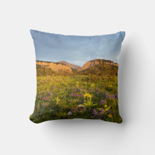 Coussin Lumières du lever du soleil Blackleaf Canyon