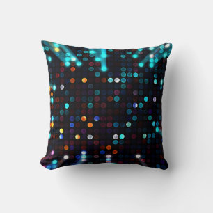 Coussin Lumières glamour : Papier peint de mode Abstrait