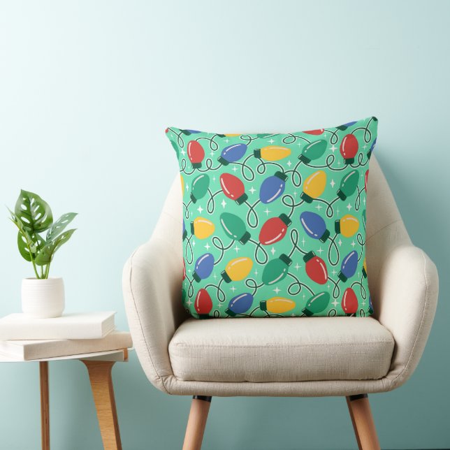Coussin Lumières Joyeuses et Brillantes (Chaise)