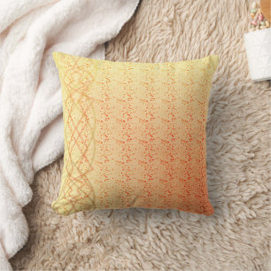 Coussin Lumières oranges