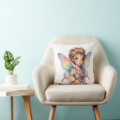 Coussin Luminous Rainbow Guardian fairy (Chaise)