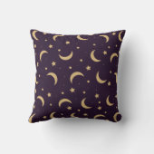 Coussin lune avec ciel nocturne (Verso)