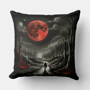 Coussin Lune de sang