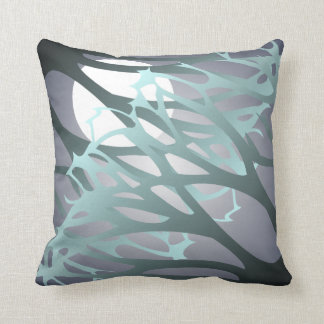 Coussin Lune et branches de minuit