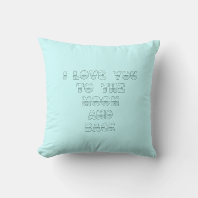 Coussin Lune et dos (Recto)