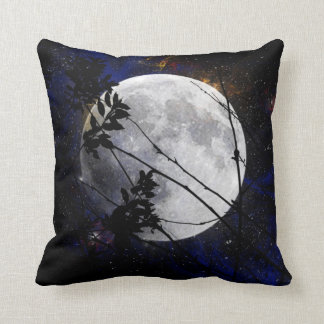 Coussin Lune et étoiles