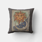 Coussin Lune et étoiles de Sun (Verso)