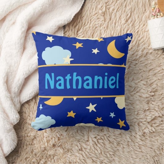 Coussin Lune et étoiles Jeter l'oreiller (Couverture)