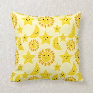 Coussin Lune étoile